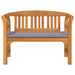 bancă cu pernă Finisaj cu ulei natural 114 x 46 x 82,5 cm - WALTI WALTI