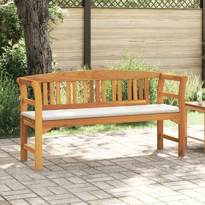 bancă cu pernă Finisaj cu ulei natural 157 x 46 x 82,5 cm - WALTI WALTI