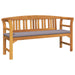 bancă cu pernă Finisaj cu ulei natural 157 x 46 x 82,5 cm - WALTI WALTI