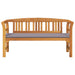 bancă cu pernă Finisaj cu ulei natural 157 x 46 x 82,5 cm - WALTI WALTI