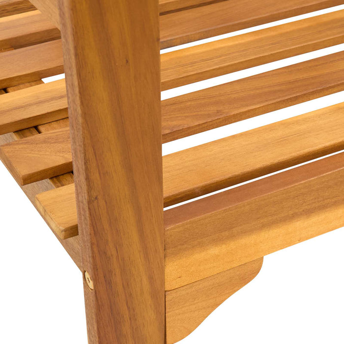 bancă cu pernă Finisaj cu ulei natural 68,5 x 46 x 82,5 cm - WALTI WALTI