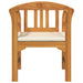 bancă cu pernă Finisaj cu ulei natural 68,5 x 46 x 82,5 cm - WALTI WALTI