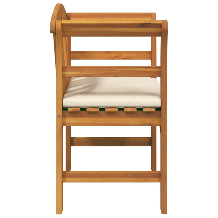 bancă cu pernă Finisaj cu ulei natural 68,5 x 46 x 82,5 cm - WALTI WALTI