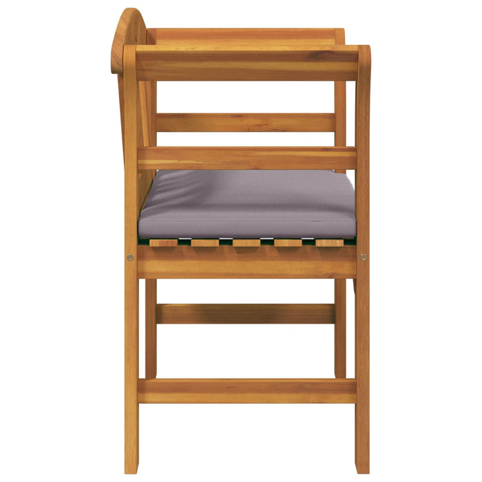 bancă cu pernă Finisaj cu ulei natural 68,5 x 46 x 82,5 cm - WALTI WALTI