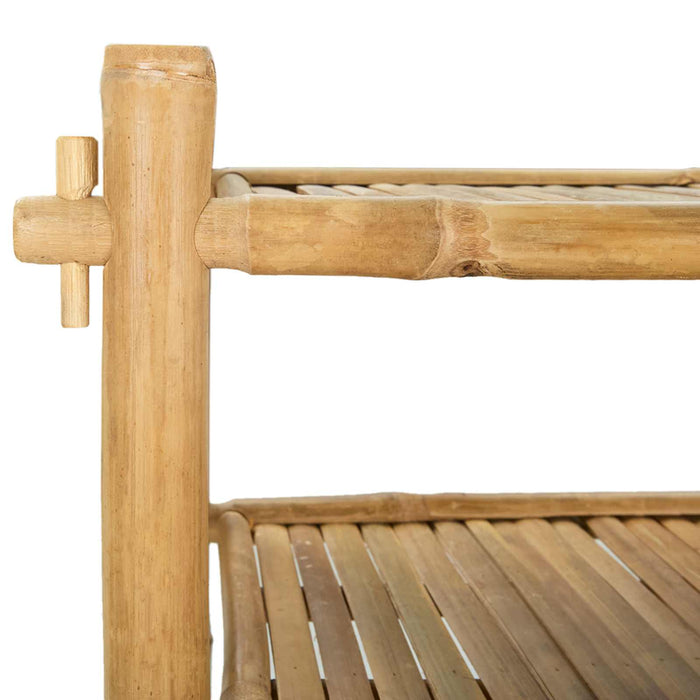 Raft pentru încălțăminte cu raft natural 6 niveluri Bambus - WALTI WALTI