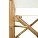 Scaun pliabil pentru directori 2 pcs natural 58 x 48 x 115 cm - WALTI WALTI