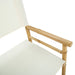 Scaun pliabil pentru directori 2 pcs natural 58 x 48 x 115 cm - WALTI WALTI