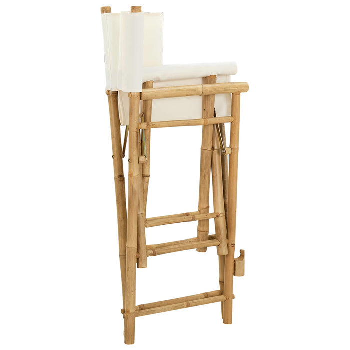 Scaun pliabil pentru directori 2 pcs natural 58 x 48 x 115 cm - WALTI WALTI