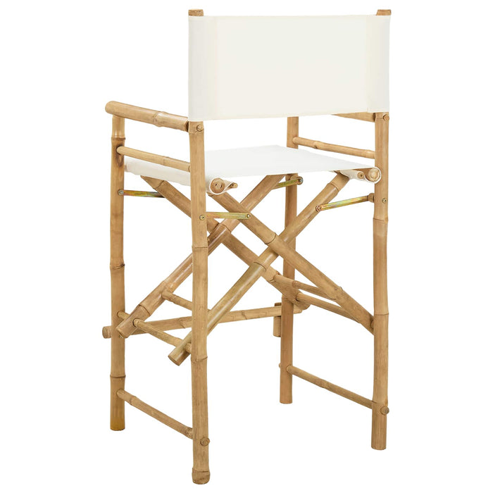 Scaun pliabil pentru directori 2 pcs natural 58 x 48 x 115 cm - WALTI WALTI