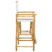 Scaun pliabil pentru directori 2 pcs natural 58 x 48 x 115 cm - WALTI WALTI