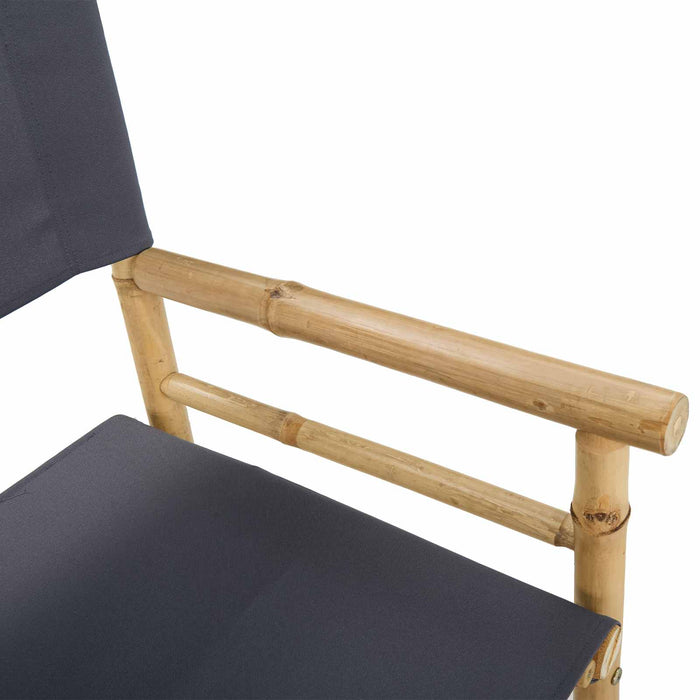 Scaun pliabil pentru directori 2 pcs natural 58 x 48 x 115 cm - WALTI WALTI