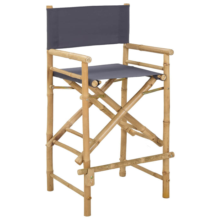 Scaun pliabil pentru directori 2 pcs natural 58 x 48 x 115 cm - WALTI WALTI