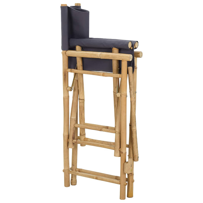 Scaun pliabil pentru directori 2 pcs natural 58 x 48 x 115 cm - WALTI WALTI