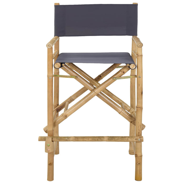 Scaun pliabil pentru directori 2 pcs natural 58 x 48 x 115 cm - WALTI WALTI