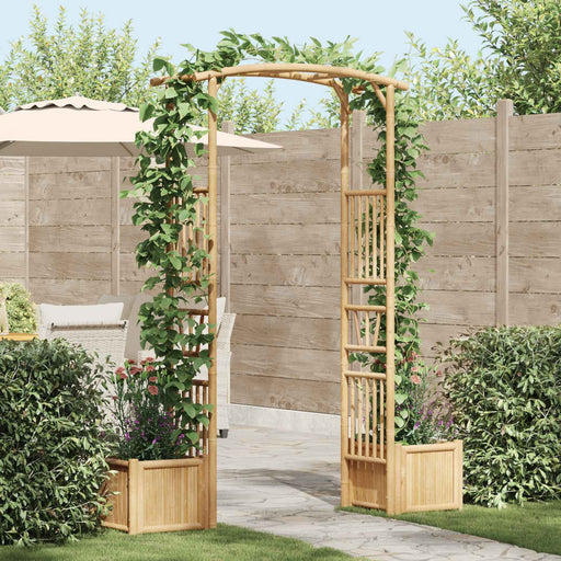Arc de Grădină natural 177 x 40 x 205 cm Bambus - WALTI WALTI