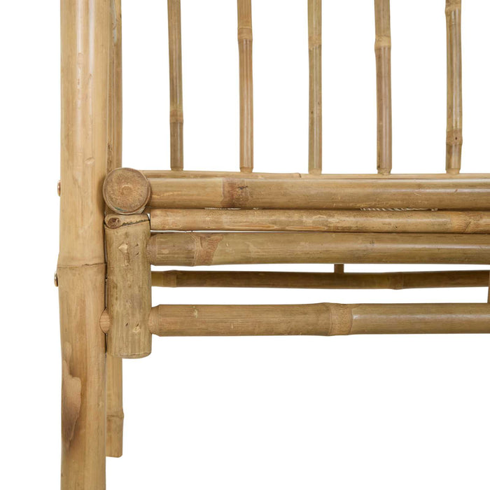 Arc de Grădină cu Bancă natural 115 x 50 x 205 cm Bambus - WALTI WALTI