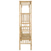 Arc de Grădină cu Bancă natural 115 x 50 x 205 cm Bambus - WALTI WALTI