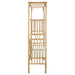 Arc de Grădină cu Bancă natural 115 x 50 x 205 cm Bambus - WALTI WALTI