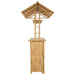 Masă de bar exterioară natural 115 x 95 x 214 cm Bambus - WALTI WALTI