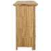 Masă de bar exterioară natural 115 x 55 x 105 cm Bambus - WALTI WALTI