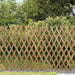Gard trelis extensibil 2 pcs Maro deschis 100 x 105 cm Bambus - WALTI WALTI