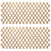 Gard trelis extensibil 2 pcs Maro deschis 100 x 105 cm Bambus - WALTI WALTI