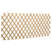 Gard trelis extensibil 2 pcs Maro deschis 100 x 105 cm Bambus - WALTI WALTI
