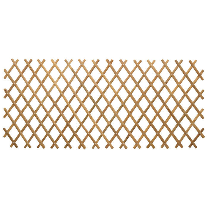 Gard trelis extensibil 2 pcs Maro deschis 100 x 105 cm Bambus - WALTI WALTI