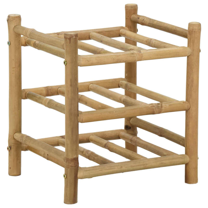 Raft pentru vin natural 32,5 x 29,5 x 36 cm Bambus - WALTI WALTI