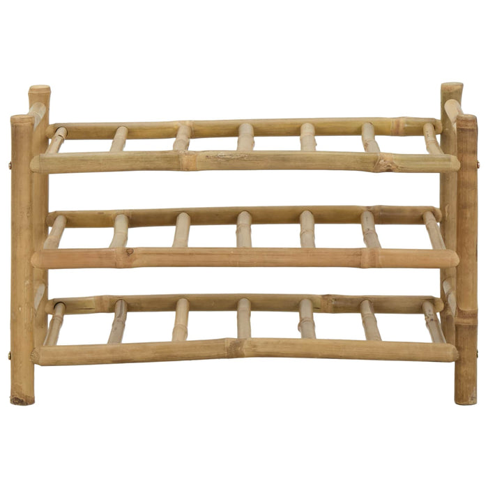 Raft pentru vin natural 57 x 29,5 x 36 cm Bambus - WALTI WALTI