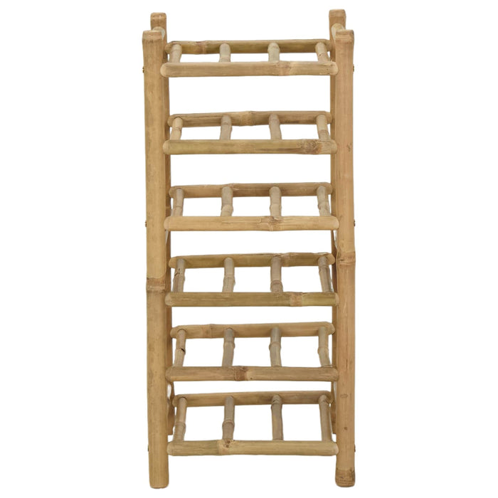 Raft pentru vin natural 32,5 x 29,5 x 72 cm Bambus - WALTI WALTI