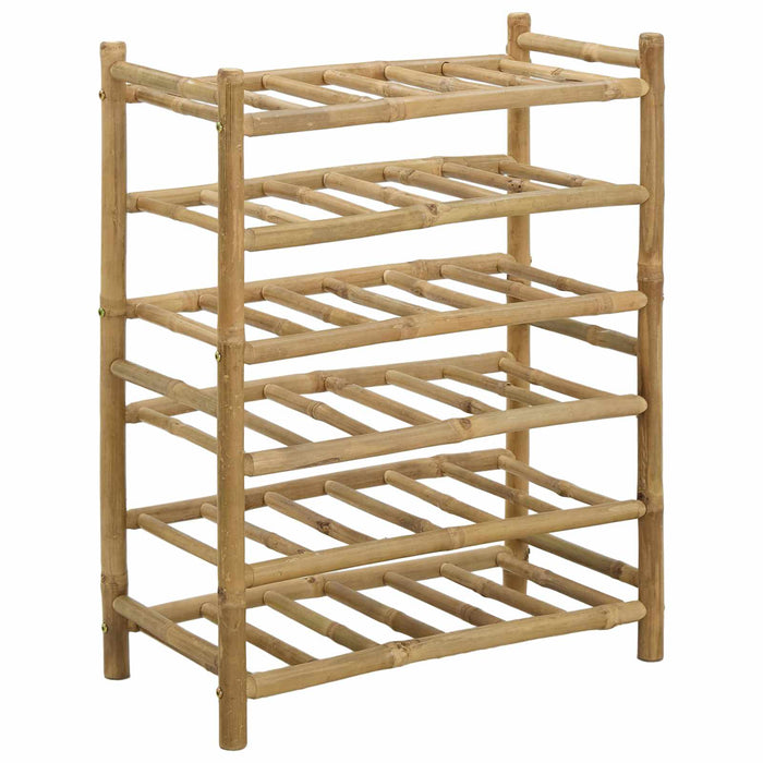 Raft pentru vin natural 57 x 29,5 x 72 cm Bambus - WALTI WALTI