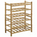 Raft pentru vin natural 57 x 29,5 x 72 cm Bambus - WALTI WALTI