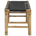 Bancă de grădină natural 80 x 38 x 40 cm Bambus - WALTI WALTI