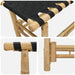 Bancă de grădină natural 110 x 38 x 40 cm Bambus - WALTI WALTI
