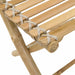 Scaun pentru Grădină 4 pcs natural 42 x 53 x 90 cm Bambus - WALTI WALTI