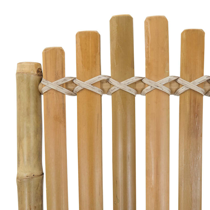 Scaun pentru Grădină 4 pcs natural 42 x 53 x 90 cm Bambus - WALTI WALTI