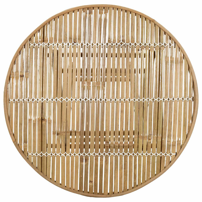 Masă de Grădină natural 80 x 70 cm Bambus - WALTI WALTI