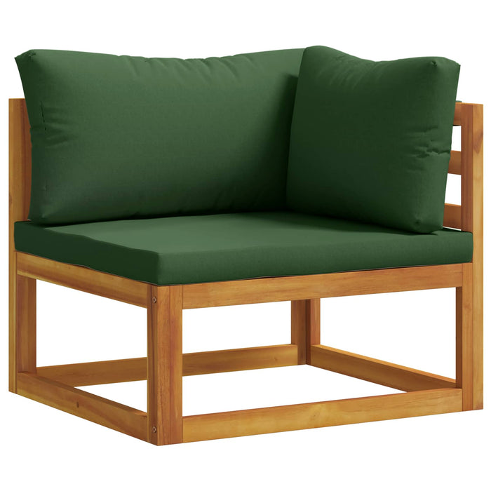 Set de canapea 4 buc. natural Lemn Solid de Acacia WALTI
