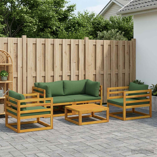 Set modular de lounge pentru grădină, 5 piese natural - WALTI WALTI