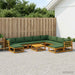 Set de canapea 11 buc. natural Lemn Solid de Acacia - WALTI WALTI