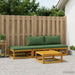 Set de canapea 4 buc. natural Lemn Solid de Acacia - WALTI WALTI