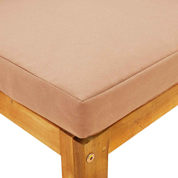Set de canapea 3 buc. natural Lemn Solid de Acacia WALTI