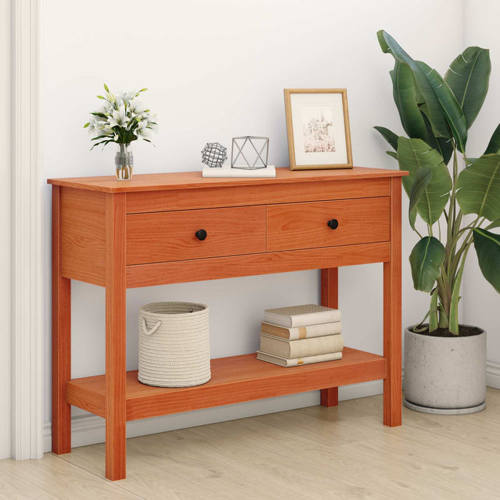 Masă de consolă cu sertar Maroniu cerat 100 x 35 x 75 cm - WALTI WALTI