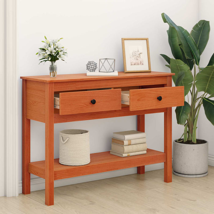 Masă de consolă cu sertar Maroniu cerat 100 x 35 x 75 cm - WALTI WALTI
