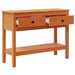 Masă de consolă cu sertar Maroniu cerat 100 x 35 x 75 cm - WALTI WALTI