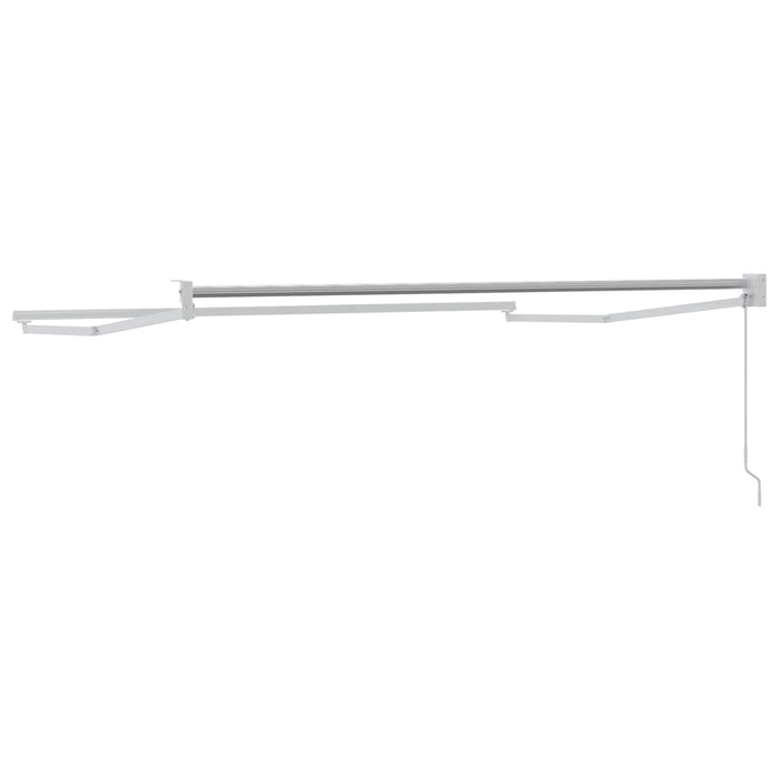 Cadru pentru cort retractabil manual Alb 3 x 2 m Aluminiu - WALTI WALTI