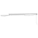 Cadru pentru cort retractabil manual Alb 3 x 2 m Aluminiu - WALTI WALTI