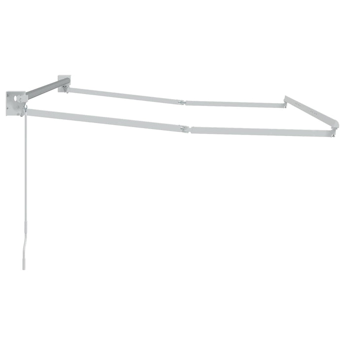 Cadru pentru cort retractabil manual Alb 3 x 2 m Aluminiu - WALTI WALTI