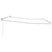 Cadru pentru cort retractabil manual Alb 4 x 2 m Aluminiu - WALTI WALTI